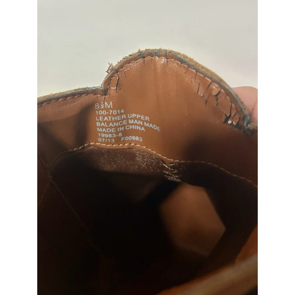 Liz Claiborne Tan Brown Leather 3.5